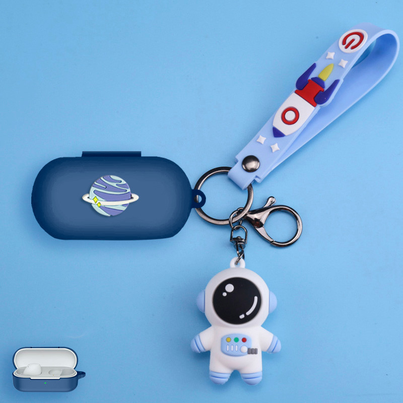 เหมาะสําหรับ Sony wf-c510 หูฟังป้องกันกรณี Sony WF-C510 หูฟังไร้สายบลูทูธซิลิโคนนุ่มกรณีป้องกันกรณี 