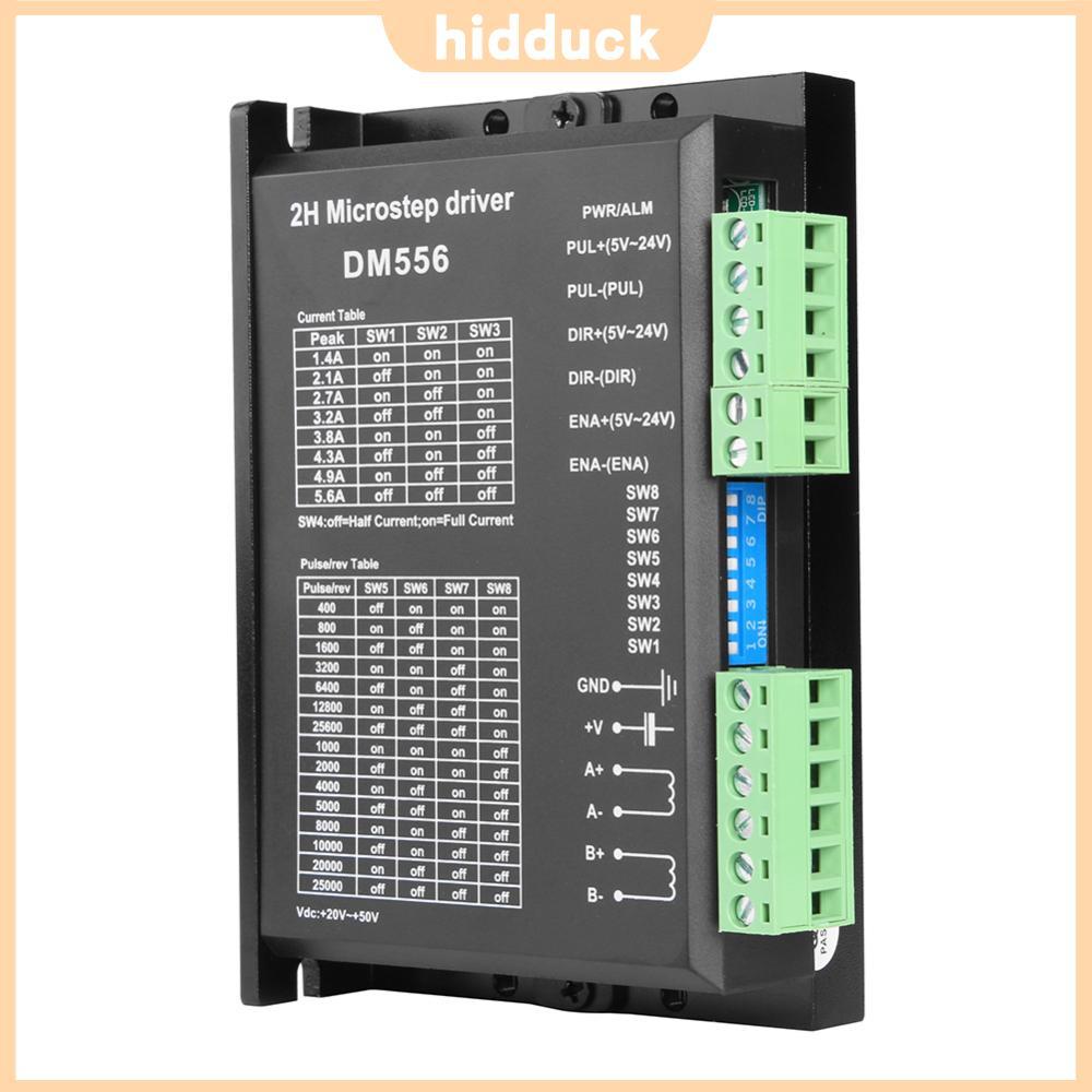 [มาใหม่] DM556 57 มม.ดิจิตอล Stepper Motor Driver Stepper Motor Driver สําหรับ Nema 23 สําหรับ Nema 