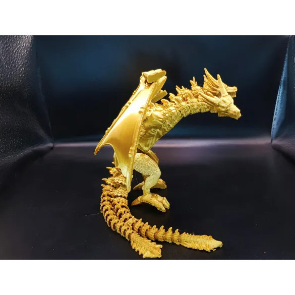 Cuero Ghidorah ของเล่น King Of Monster Godzilla Action Figure ข้อต่อ