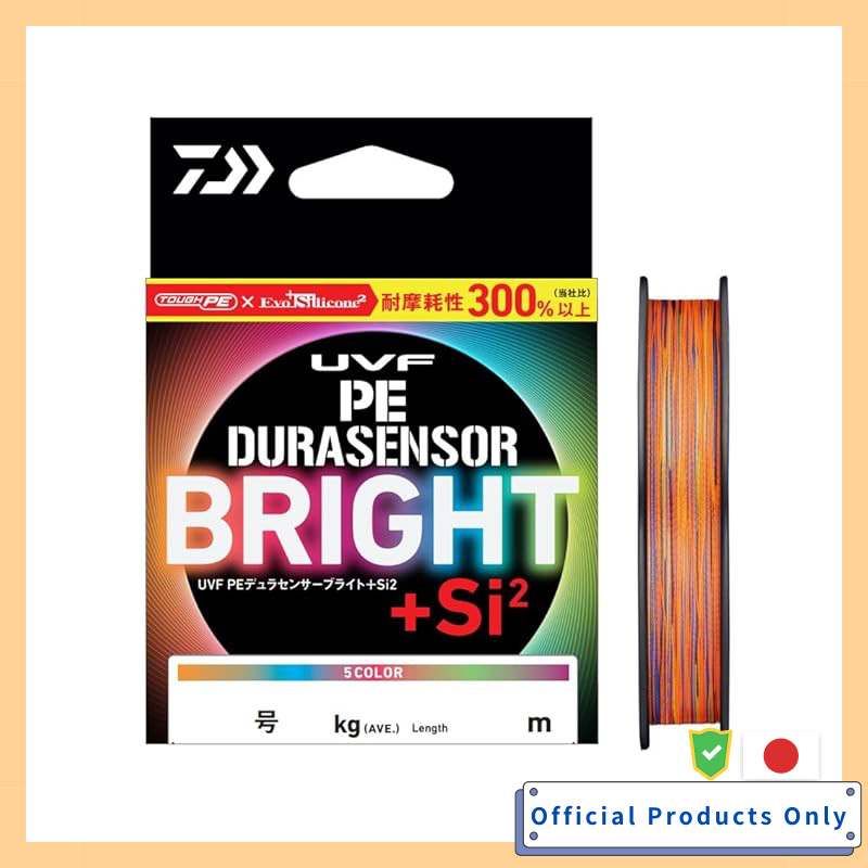 DAIWA PE Line UVF PE Duracensor Bright + Si2 4-300