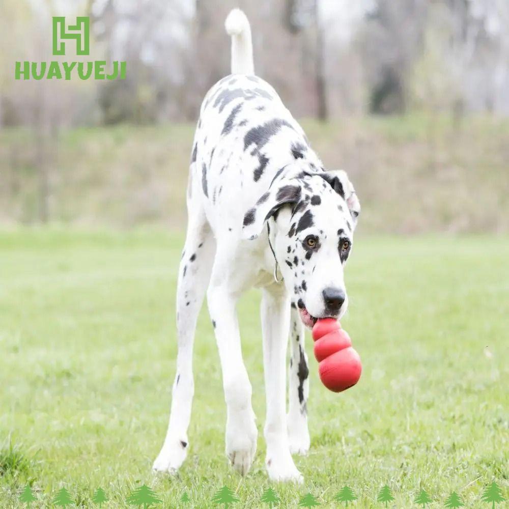 YUEJI Kong Puppy Toys ของเล่นสุนัข Erratic Bounce Classic Kong ยางหลายขนาดของเล่นเคี้ยวที่ทนทาน