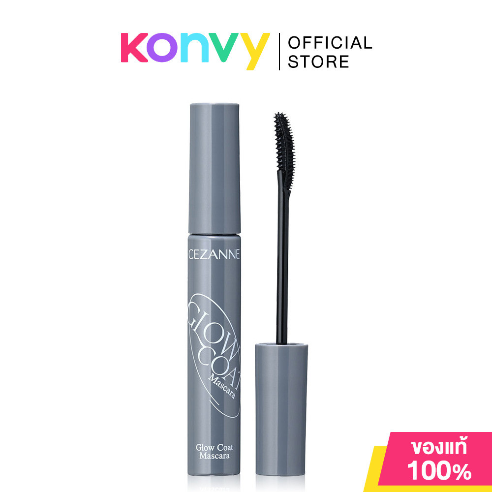 Cezanne Glow Coat Mascara 6g เซซานน์ มาสคาร่าเคลือบกลอส.