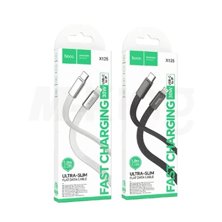 สายชาร์จ HOCO X125 Fast Charging Data Cable ชาร์จเร็ว ถ่ายโอนข้อมูลได้ ยาว 1.0เมตร Hoco_Store_