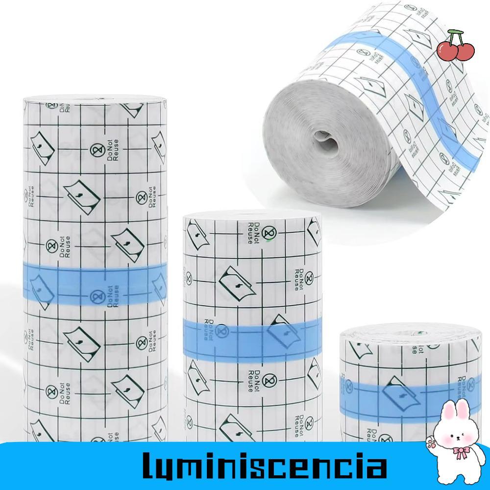 LUMINESCIA Tattoo Aftercare ผ้าพันแผลกันน้ํา, 5M Down Jacket Collar Anti Foundation Sticker, Multifu