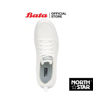 Bata บาจา North Star รองเท้าผ้าใบสนีคเกอร์แบบผูกเชือก สำหรับผู้ชาย รุ่น TAM สีขาว 8201180 สีดำ 8206180