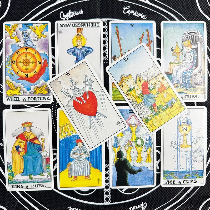 Welfare Pick-Up Popular Edition Classic Tarot กระบวนการ Werth Werth ของแท้
