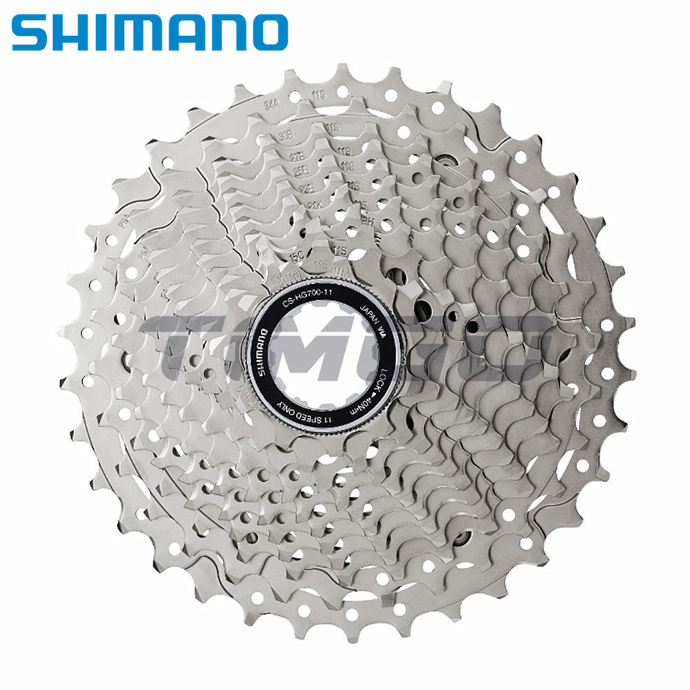 Shimano 105 CS-HG700-11 จักรยานเสือหมอบ 11 สปีด Cassette 11-34T HG LINKGLIDE