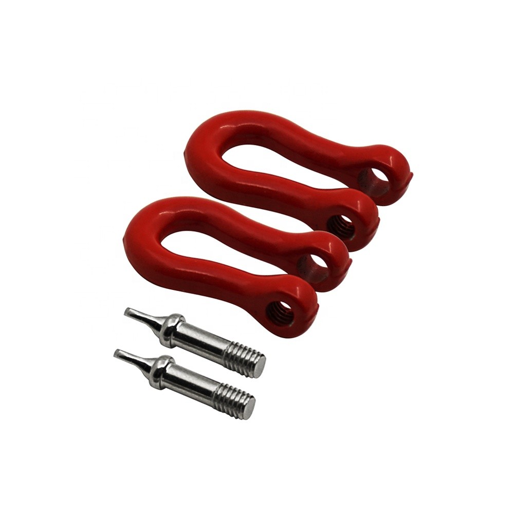 Original Rescue Tow Shackles กันชนโลหะ Trailer Hooks สําหรับ 1/10 RC Crawler SCX10 TRX4 TRX-4 D90 TF อะไหล่อุปกรณ์เสริม ราคา ถูกที่สุด ดีลบีเคเค แกลเลอรีภาพที่ 5