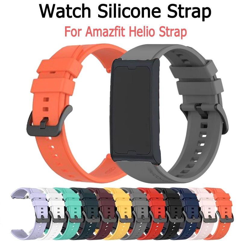 สายนาฬิกา ซิลิโคน สำหรับ amazfit helio strap