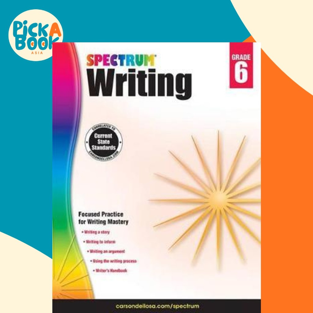 Spectrum Writing ป.6 โดย Spectrum (ฉบับสหรัฐอเมริกาปกอ่อน)