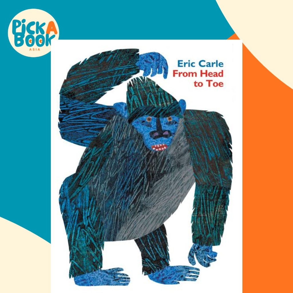 From Head to Toe Cushion Board Book โดย Eric Carle (ปกอ่อน)