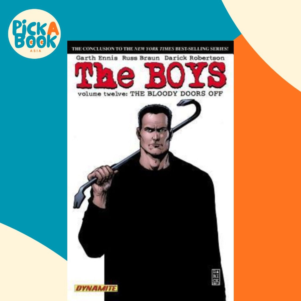 The Boys เล่ม 12: The Bloody Doors Off โดย Garth Ennis (ฉบับสหรัฐอเมริกาปกอ่อน)