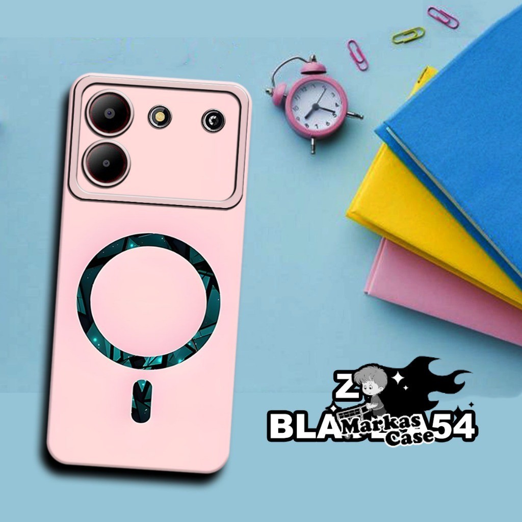 Procamera Softcase ล่าสุดสําหรับ ZTE BLADE A54 - ZTE BLADE A54 - วัสดุยางยืดหยุ่น - motifs HP Logo A