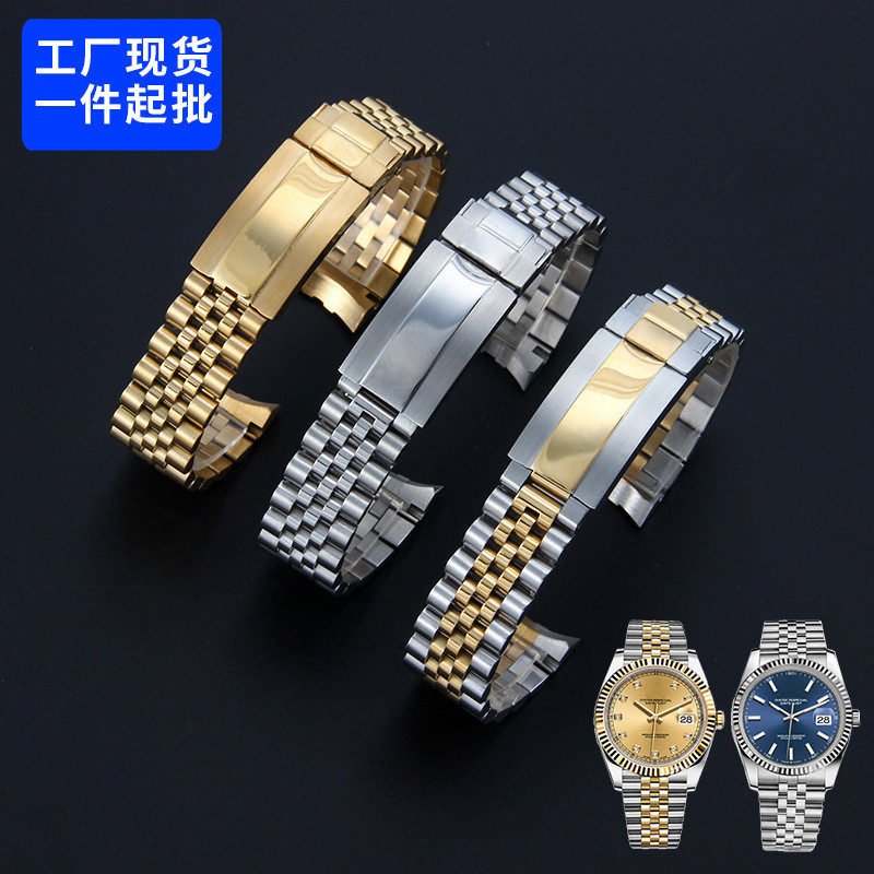 ปรับให้เข้ากับสาย Rolex สายเหล็กแข็ง Log ประเภท Greeny Type Series Cola แหวนนาฬิกา 20 มม.