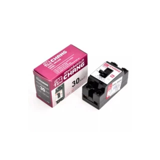 เบรกเกอร์ช้าง (ยี่ห้อช้าง) 10A, 15A, 20A, 30A 2P 1E 240V AC