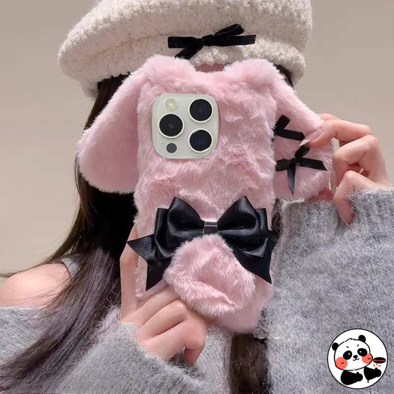 Elegant Bowตุ๊กตากระต่ายเคสโทรศัพท์สําหรับRealme Neo 7 Turbo SE 7X P4 P3 Ultra P3X P2 P1 Q5 Q5i Q3 Q