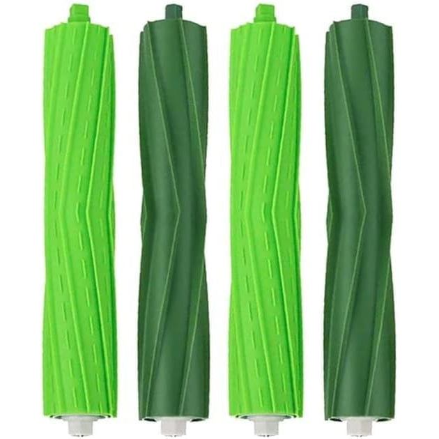 ANBOO 2 ชุดเปลี่ยนแปรงลูกกลิ้งยางสําหรับ iRobot Roomba e i และ j Series i3 i3 + i6+ i7 i7+ i8+ Plus 