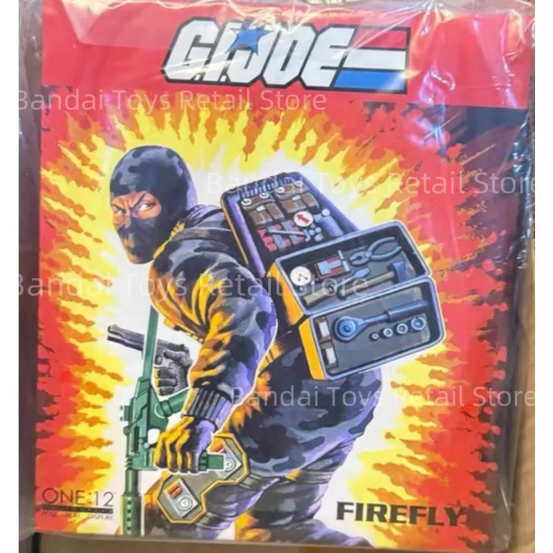 Original Mezco G I Joe Firefly 17 ซม.Cobras Stealth และ Infiltration Specialist ของแท้ในสต็อกรูปของเ