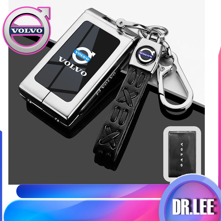 [READY]VOLVO EX30 Upscale Key shell volvo ex30 Business Leather Metal Frame Key cover OGPP
