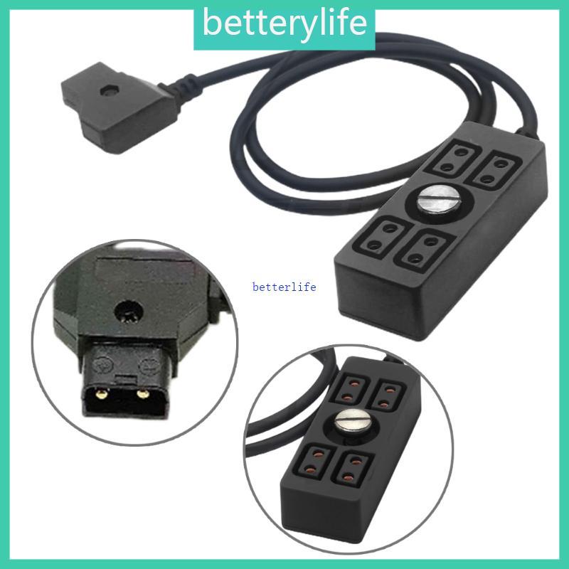 BTF D-tap Splitter Cord D-TAP to 4port D-tap Camera Power Cable D-TAP จําหน่าย