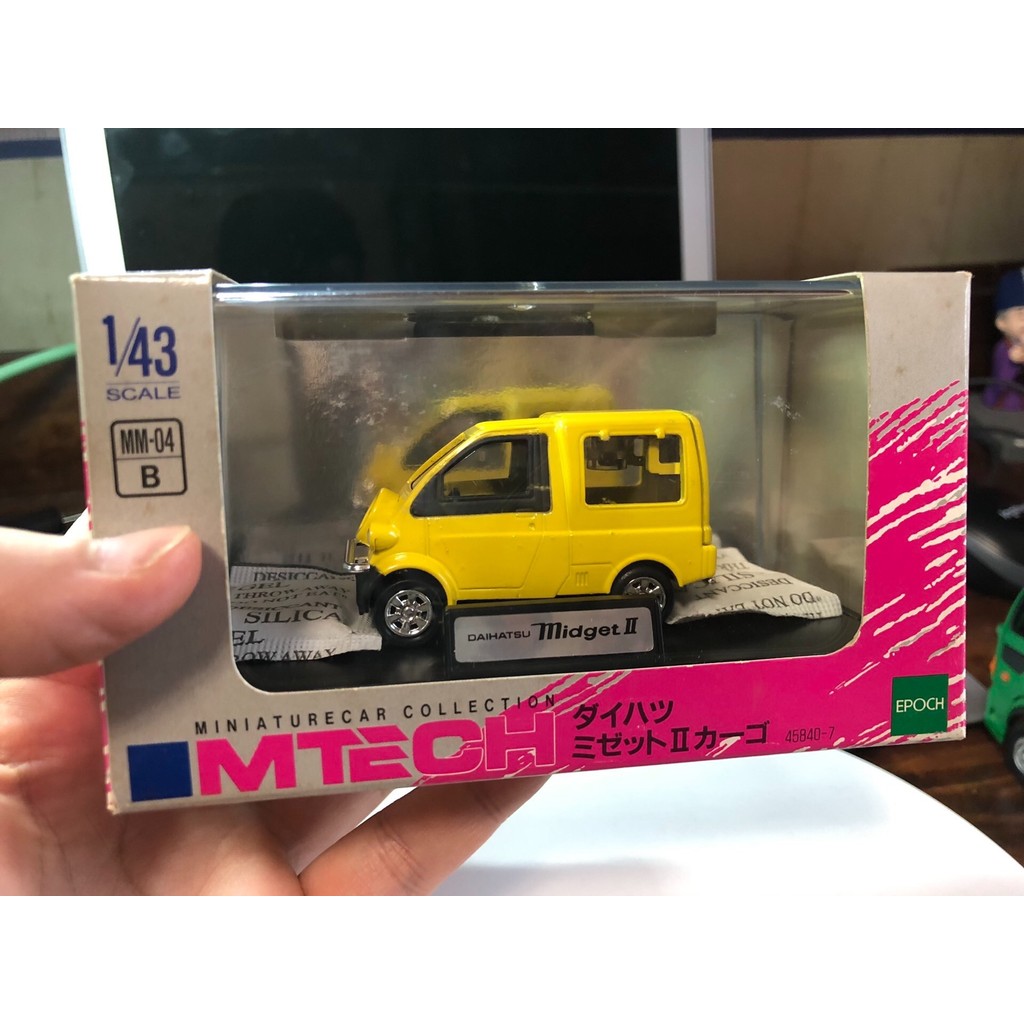 1/43MTECH DAIHATSU The Worlds Smallest CAR, Japan ยืนยัน K-CAR Japan MTECH ผลิตแพ็คเกจเดิม ต้นฉบับนํ