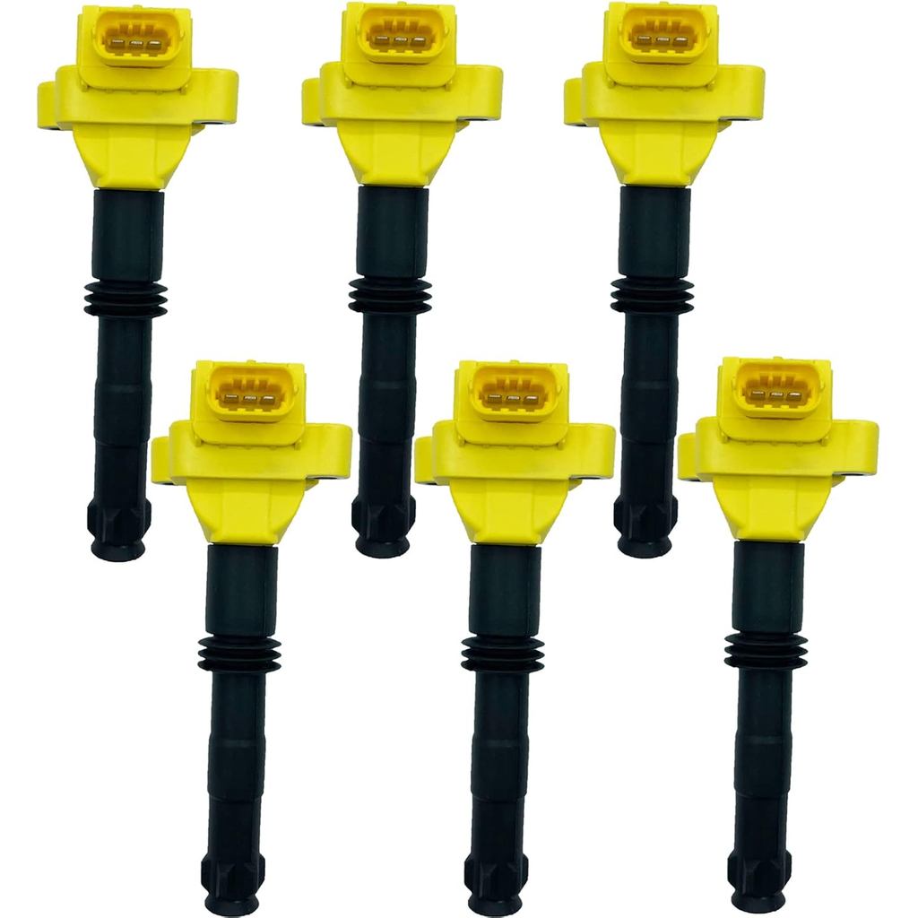 HIGH PERFOMANCE IGNITION COIL 99760210700 UF-346 UF346 C1359 0986221016 H1523B-Y ชุด 6 ชิ้นพร้อม Por