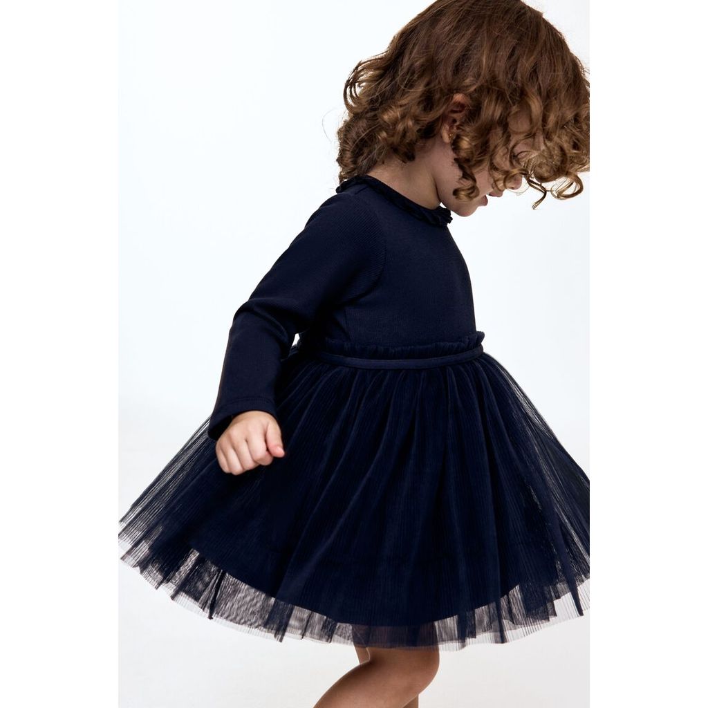H&M(เอชแอนด์เอ็ม) เดรสกระโปรงผ้าตาข่ายทรงพริ้ว Infants Tulle-skirt dress 1305239_2