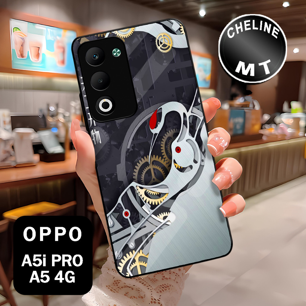 ( XX 11 ) เคส Sofcase Glossy สําหรับ Oppo A5 l oppo A5i PRO l Anime Motif l บทคัดย่อ l น่ารัก l Kesi
