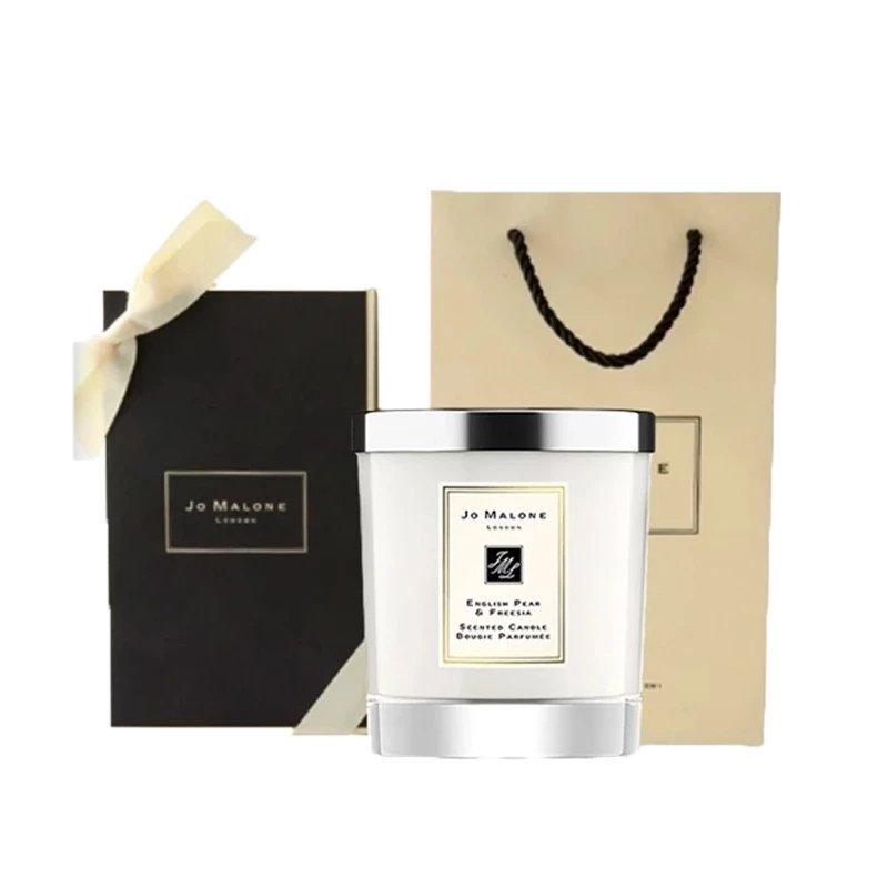 จัดส่งที่รวดเร็ว Jo Malone English Pear & Wood Sage & Wild Bluebell Scented Candle โจมาโลน เทียน 200