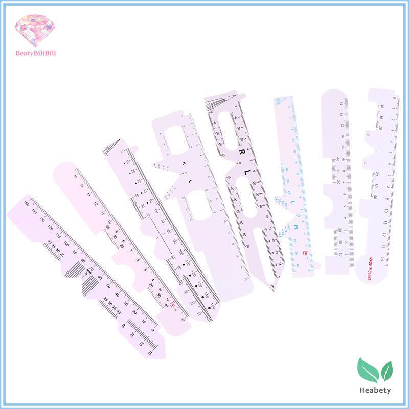 Heabety PD Optometric ไม้บรรทัดวัดนักเรียนระยะทาง Eye Ophthalmic เครื่องมือ Eye Occluder สําหรับ Vision Test Eye Care นุ่มตรงไม้บรรทัดใหม่