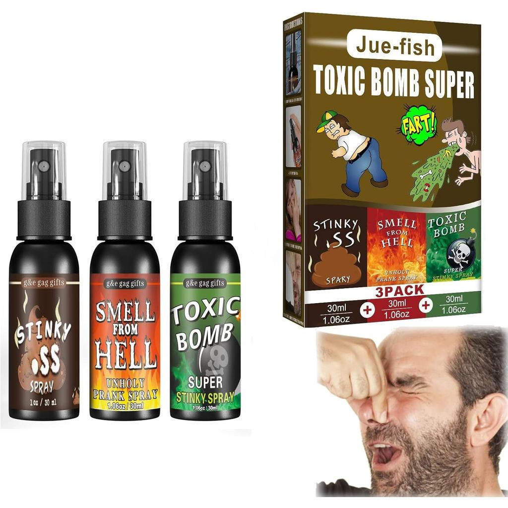 Stinkbomben Spray Extream, Stinkbombe Extrem Stinkend Bomb, Stinkend bomben Spray Prank Sachen, Pups