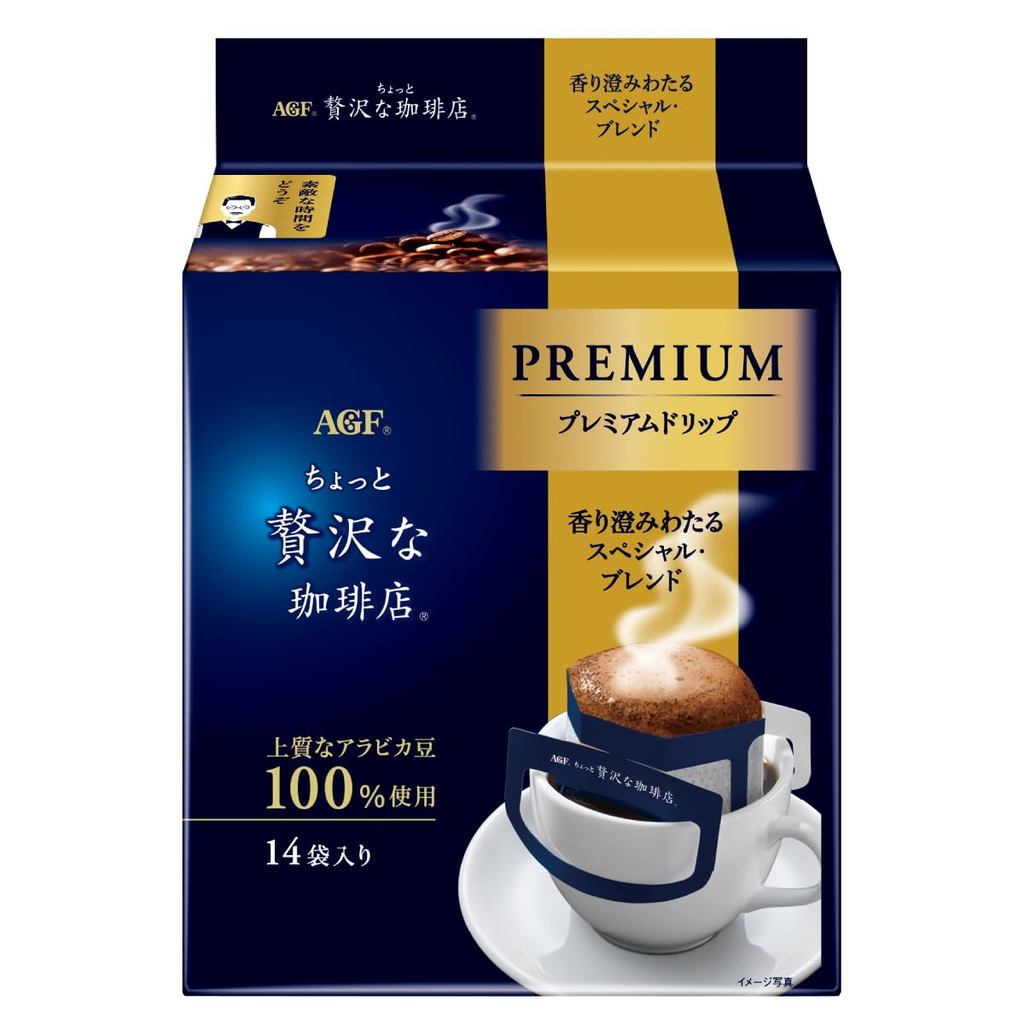 AGF Premium Drip Regular Coffee Special Blend 14 Bags [Drip Coffee]