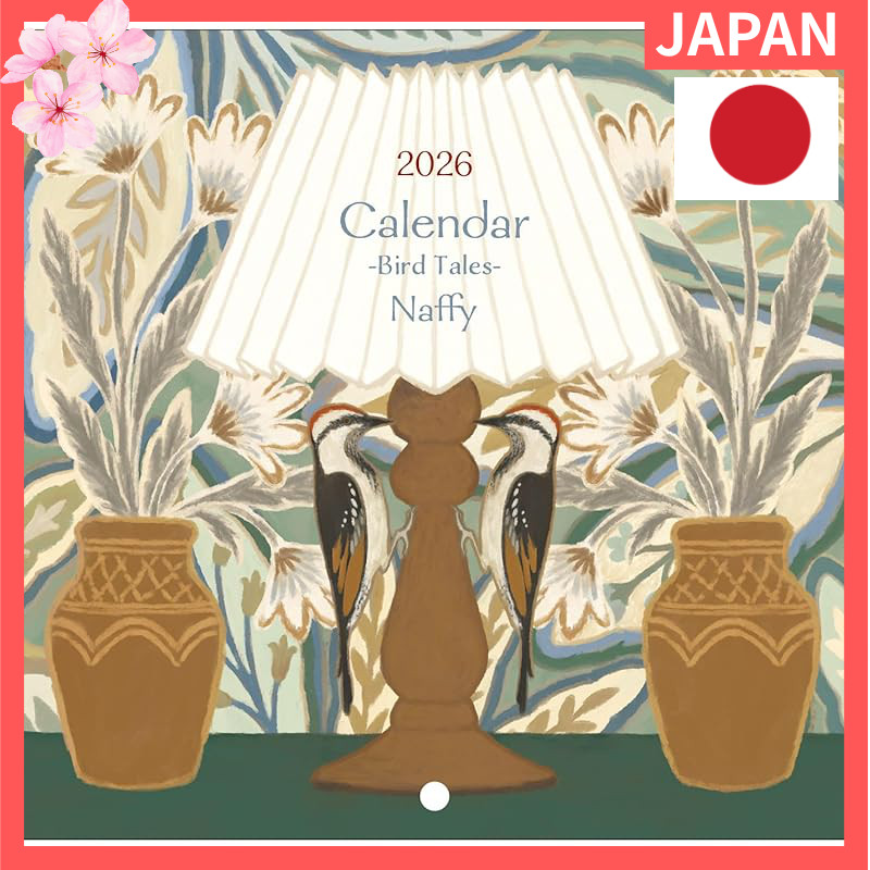 Active Corporation 2026 Calendar Wall Hanging Naffy Calendar -Bird Tales- 26ACL-76 Starts in January