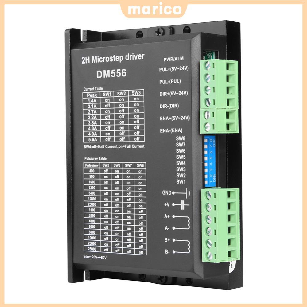 [มาใหม่] DM556 Stepper Motor Driver 86 มม.มอเตอร์ Digital Stepper Motor Driver สําหรับ Nema 23 สําหร