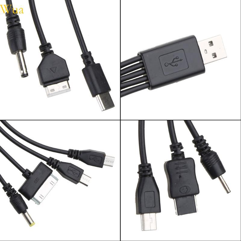 Universal USB To Multi Plug Cellpahone Charger Cable 10 in 1 USB Cable 20CM