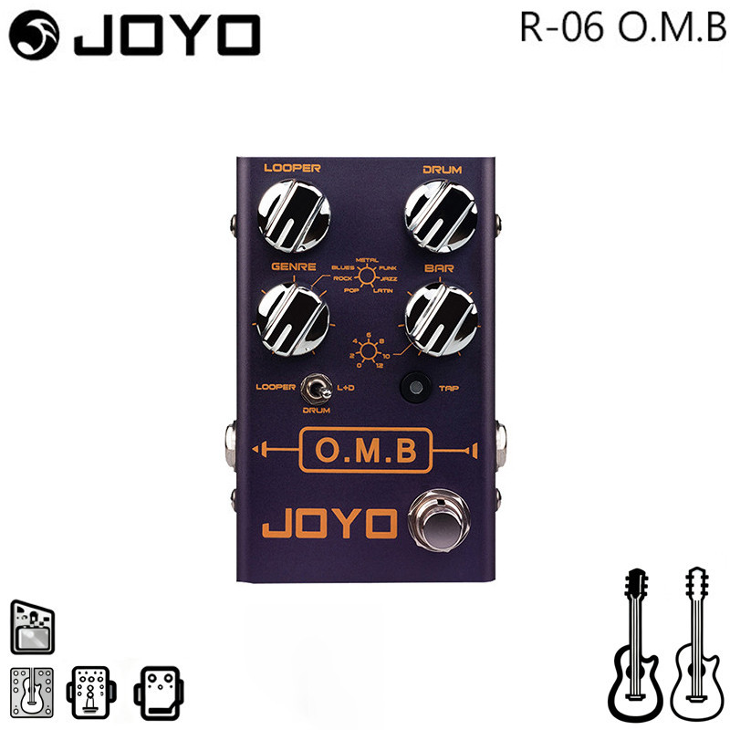 JOYO R-06 OMB Looper & Drum Machine Guitar Pedal R 06 OMB