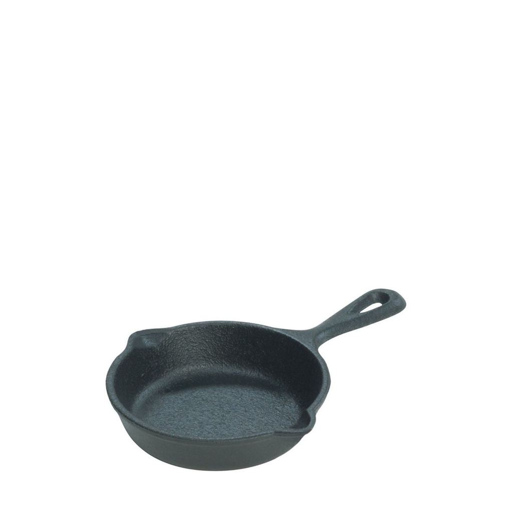 LODGE - กระทะเหล็กหล่อ 12.7 ซม. สีดำ