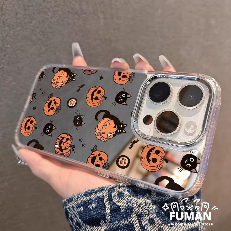น่ารักฮาโลวีนฟักทองแมวเคสโทรศัพท์สําหรับOPPO A38 A33 A32 A31 A18 A17K A17 A15S A15 A12E A12 A11K A9 