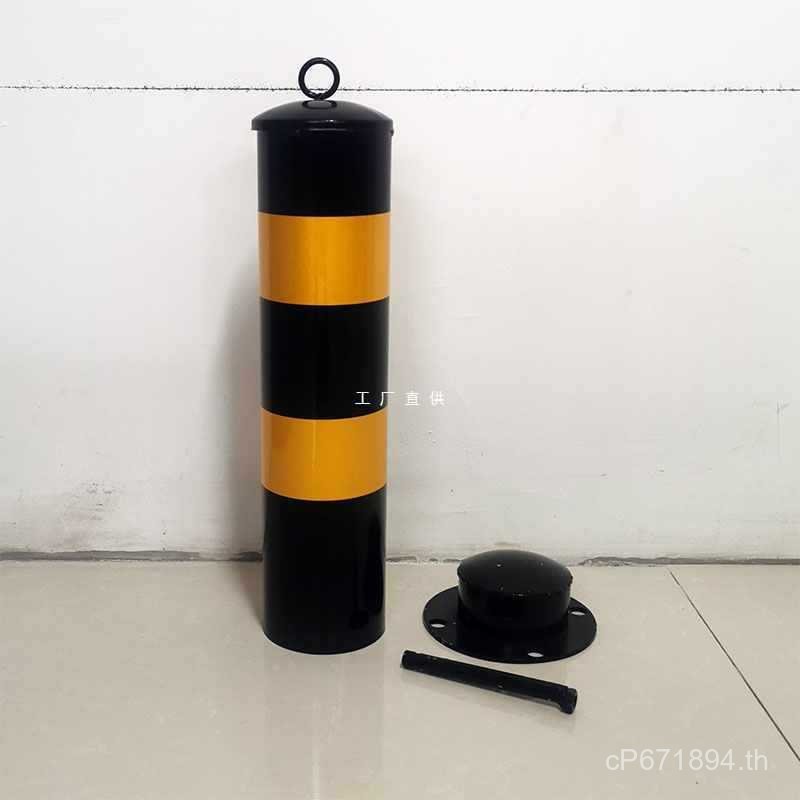 ที่จอดรถก่อนหยุดประตู Anti-Collision Stump เคลื่อนย้ายได้ท่อเหล็ก Stopping รถ 6E3X Barricade คอลัมน์