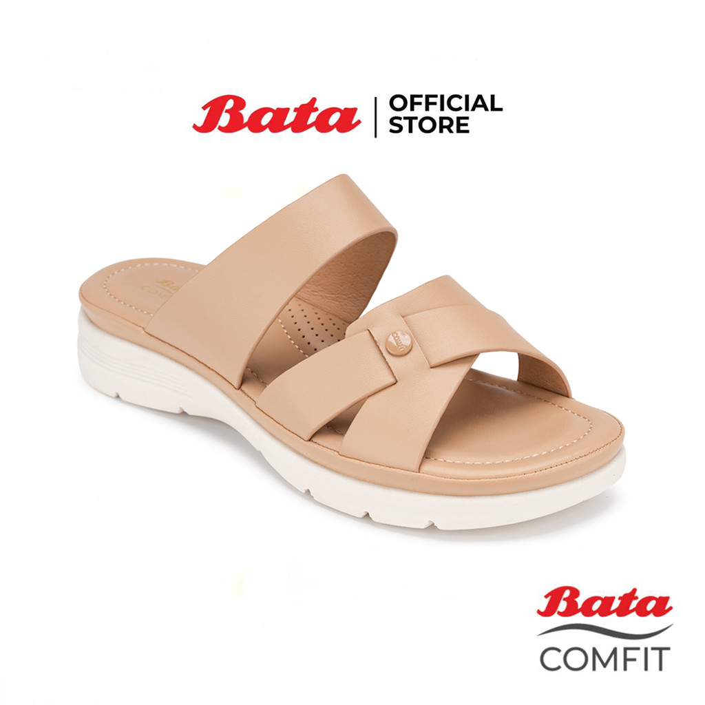 Bata บาจา Comfit รองเท้าเพื่อสุขภาพแบบสวม สำหรับผู้หญิง รุ่น G-CLARIE สีเบจ 5018