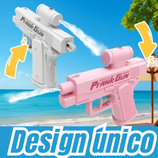Brincadeiras com brinquedos em alta: pistola de água de dupla ação