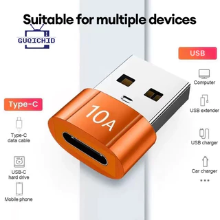 หัวแปลง Type C อะแดปเตอร์ USB เป็น Type-C อะแดปเตอร์ส่งสัญญาณความเร็วสูง อะแดปเตอร์ชาร์จอย่างรวดเร็ว