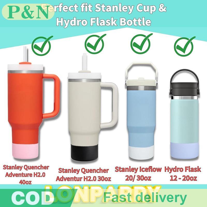 [P&N] ซิลิโคนบูตสําหรับขวดน้ํา Owala ฝาครอบด้านล่างกันลื่น ตัวป้องกันด้านล่าง ฐานที่รองแก้ว กระติกน้