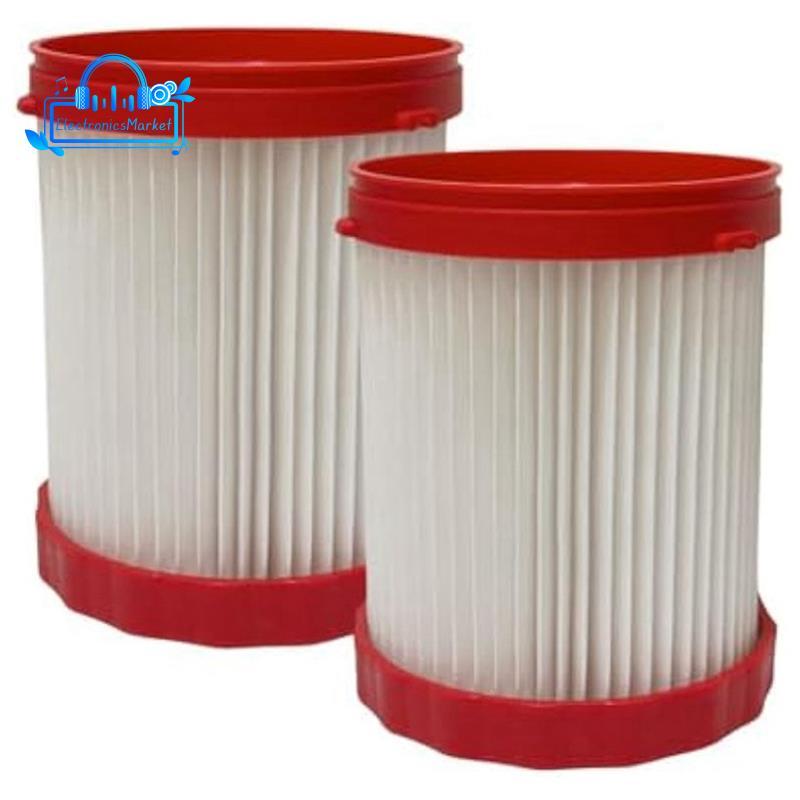 [Promete E]2 ชิ้น VF320H HEPA ปั๊มสูญญากาศสําหรับ 18V 2.6-Gallon เครื่องดูดฝุ่นเปียก/แห้ง GAS18V-3/G