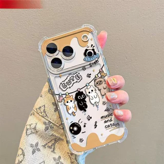 🥰LUXE🥰เคสมือถือ เคสไอโฟน iPhone16 เคส Apple 15PROMAX 12PRO 14PLUS เคสโทรศัพท์ 13pro 7P 11PROMAX 17AIR-XYSJFSTKK09
