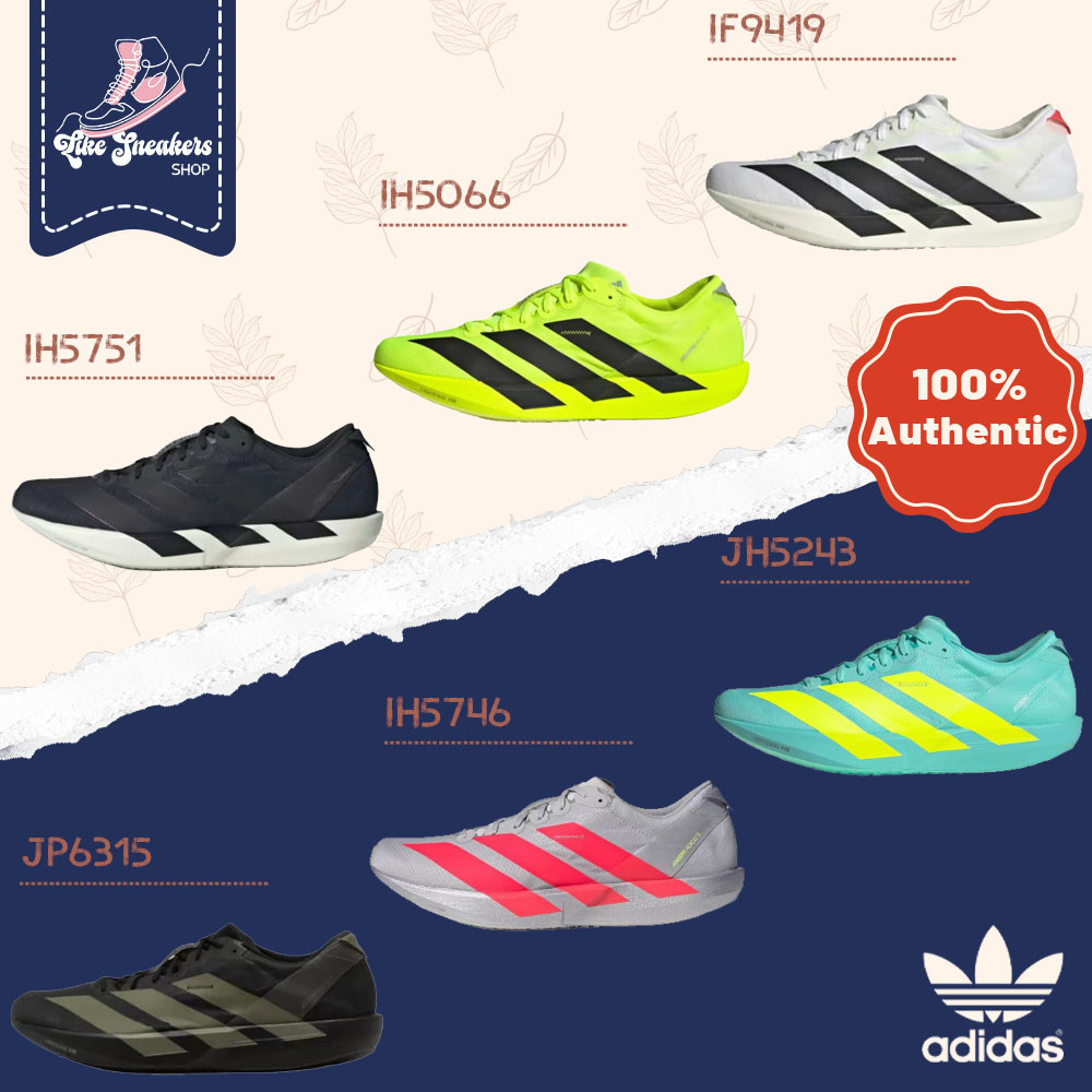 แท้💯%✔️Adidas Adizero Adios 9 รองเท้าวิ่ง 🚨 ️[พรี15-25วัน] ชายหญิง IF9419 , JP6315 , IH5746 , JH5243