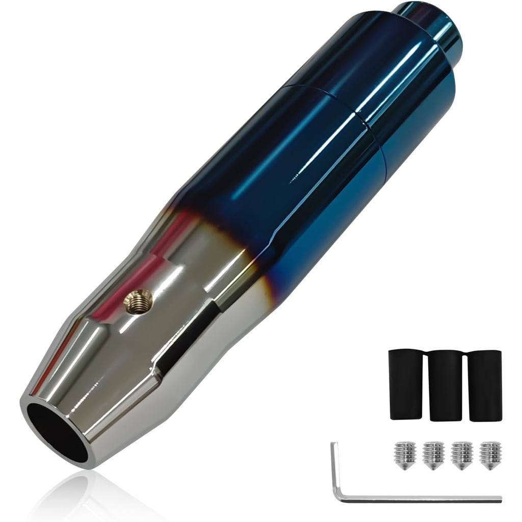 คันเกียร์ดัดแปลงรถยนต์พร้อมอะแดปเตอร์,5.7 "อัตโนมัติ SHIFT KNOB Easy Grip Alloy SHIFT KNOB, Gear Shi