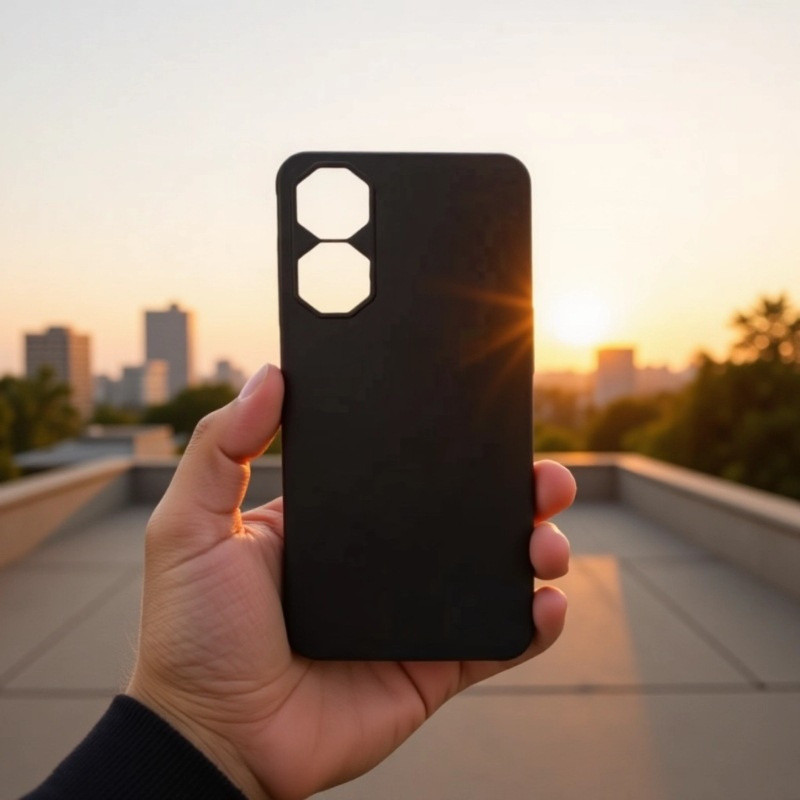 ปลอกสําหรับ Nubia Neo 2 5G Z2352N เคสโทรศัพท์ Soft TPU ซิลิโคนสีดําฝาครอบป้องกัน