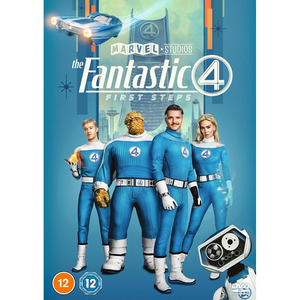 The Fantastic Four: First Steps (2025, DVD)/เดอะ แฟนแทสติก 4 จุดเริ่มต้นปฐมบทใหม่ (ดีวีดี)