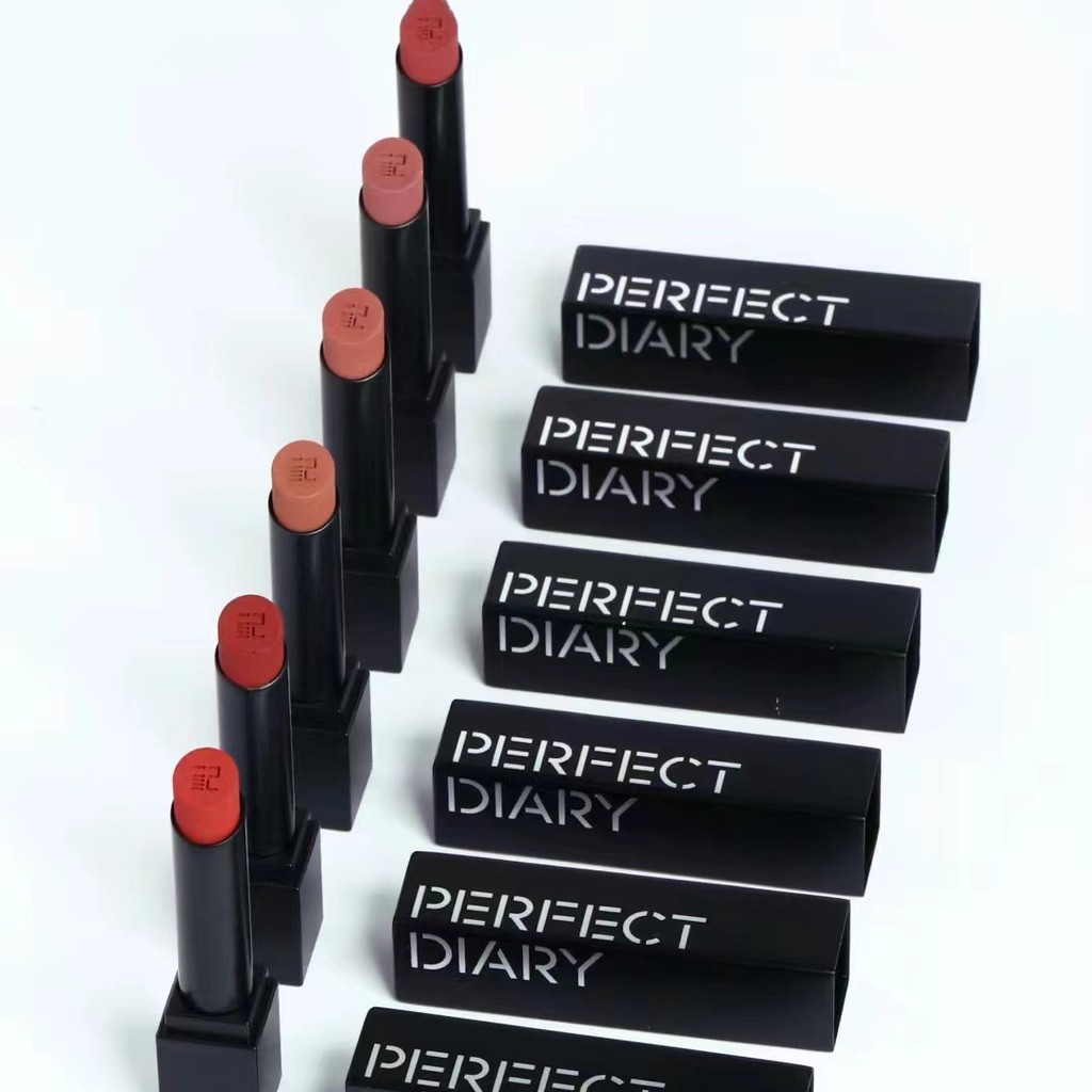 Perfect.Diary Bionic Mask Essence Lipstick 703 Moisturizing Lipstick 707 Matte 903 Lip Glaze 803 Gua